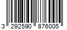 Barcode 3292590876005