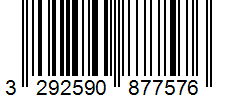 Barcode 3292590877576