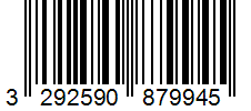 Barcode 3292590879945