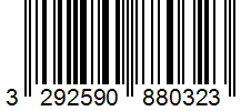 Barcode 3292590880323