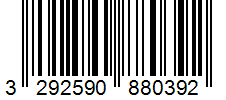 Barcode 3292590880392