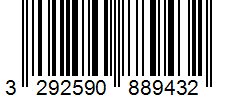Barcode 3292590889432