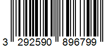 Barcode 3292590896799