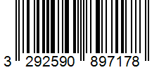 Barcode 3292590897178