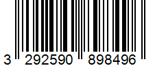 Barcode 3292590898496