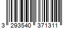 Barcode 3293540371311