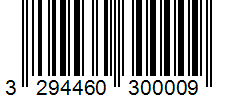 Barcode 3294460300009