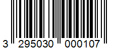 Barcode 3295030000107
