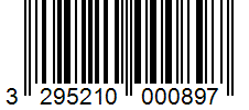 Barcode 3295210000897