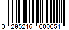 Barcode 3295216000051