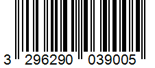 Barcode 3296290039005