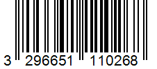 Barcode 3296651110268