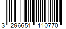 Barcode 3296651110770