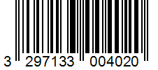 Barcode 3297133004020