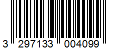Barcode 3297133004099