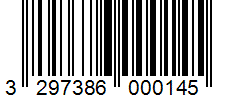 Barcode 3297386000145
