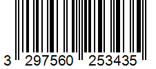 Barcode 3297560253435