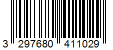 Barcode 3297680411029
