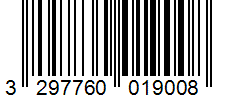 Barcode 3297760019008