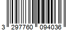 Barcode 3297760094036