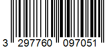 Barcode 3297760097051