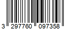 Barcode 3297760097358