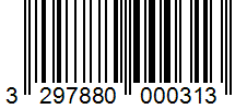 Barcode 3297880000313