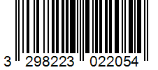 Barcode 3298223022054