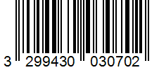 Barcode 3299430030702