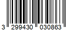 Barcode 3299430030863