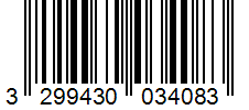 Barcode 3299430034083