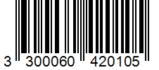 Barcode 3300060420105