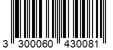 Barcode 3300060430081