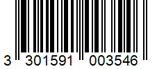 Barcode 3301591003546