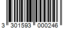 Barcode 3301593000246