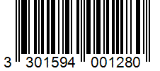 Barcode 3301594001280