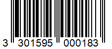 Barcode 3301595000183