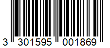 Barcode 3301595001869