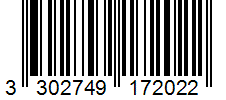 Barcode 3302749172022