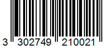 Barcode 3302749210021