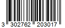 Barcode 3302762203017