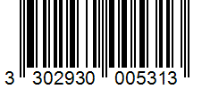 Barcode 3302930005313