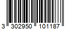 Barcode 3302950101187