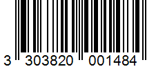 Barcode 3303820001484