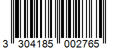 Barcode 3304185002765