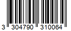 Barcode 3304790310064