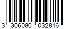 Barcode 3306080032816