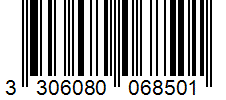 Barcode 3306080068501