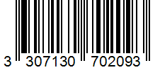 Barcode 3307130702093