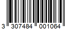 Barcode 3307484001064